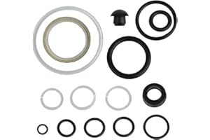 Shengsenfu 15Pcs Floor Jack Repair Sealing Tool Kit,3 Ton Floor Jack O Ring Kit with Oil Filler Plug for Improved Sealing of 