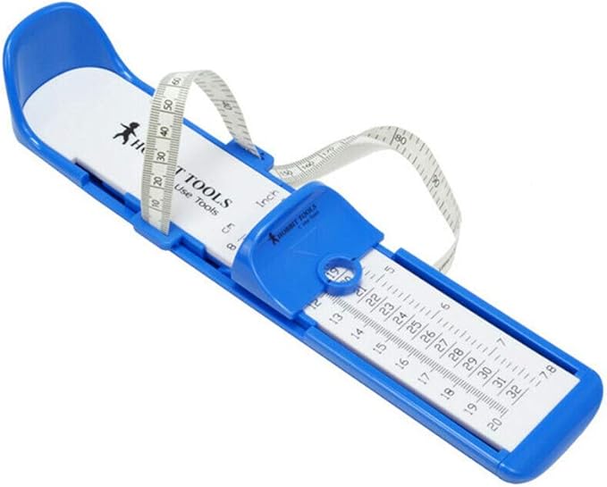 Baby's Foot Measuring Gauge Foot Measuring Tool Plastic Foot Ruler