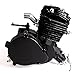 AURELIO TECH 80cc 2-Stroke Motor Engine Kit Gas for Motorized Bicycle Bike Black