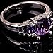 YAZILIND Jewelry Charm Silver Plated Anniversary Ring For Women Gift Size10