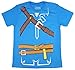 Bioworld Zelda Breath of The Wild Adult Cosplay Men's T-Shirt (Large) Blue