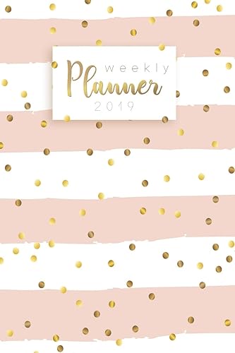 Download Weekly Planner 2019: Calendar Schedule Organizer and Daily Planner With Inspirational Quotes And Dotted Cover | January to December 2019 PDF