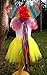 Enchantly Fairy Costume - Fairy Wings for Girls - Butterfly Costume for Girls - Colorful Rainbow Wings, Tutu, Wand and Halo
