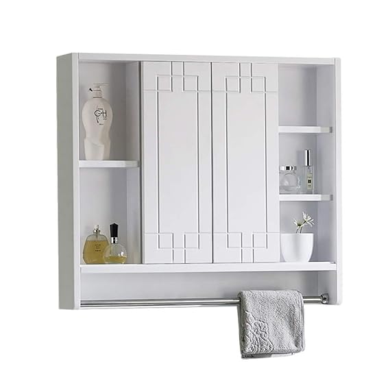 Amazon.com: Armario de espejo para baño o dormitorio montado ...