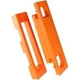 TamBee Hidden Hinge Mortiser Template Invisible Hinge Router Guide Template for TamBee Hidden Door Hinges Installation Kit, Lightweight &amp; Reusable Design（6 Inch）