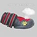 Dog Boots for Summer, Waterproof Pet Mesh Shoes , Breathable Dog Shoes Paw Protectors with Reflective Velcro and Rugged Anti-Slip Sole (8, Red)