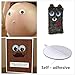 Wiggle Eyes, Artmaze 6 pcs Giant Wiggle Googly Eyes Self Adhesive Large Wiggle Eye Stickers 3 inches (7.5 cm)