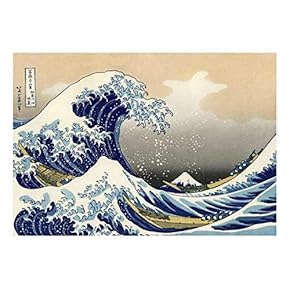 Wall26 - The Great Wave Off Kanagawa by Katsushika Hokusai - Peel and Stick Large Wall Mural, Removable Wallpaper, Home Decor - 100x144 inches
