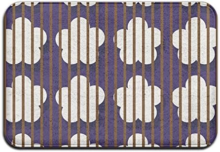 Audieru Entry Way Door Mat Rug With Non Slip Backing Star Shaped Cloud Indoor Doormat For Kitchen,Bath,Pet