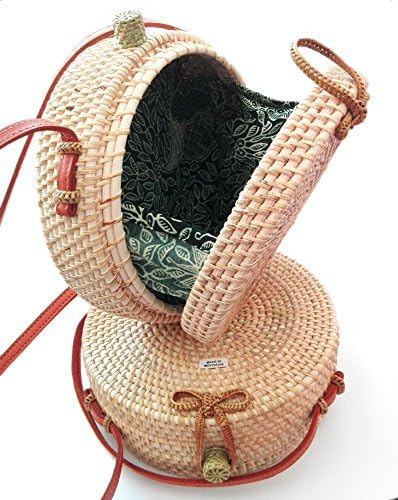 Bali Rattan - Handwoven Round Rattan Bag