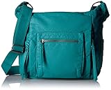 Bueno of California Bueno Washed Liz Shoulder Bag Turq, Turquoise
