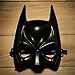 Ansee Batman Half Face Mask Classical Cartoon Figure Child Mask for Halloween Party - Black