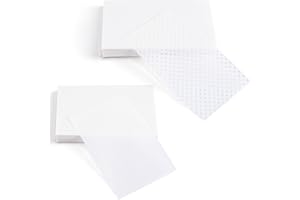 VARMDUKKE 500PCS Perm Paper for Hair, 2 Style Disposable Salon Hair End Wrap Papers, High-Temperature Resistant Perm Roller Papers, Hairstyling Curling Tools for Professional, Home Cold Hot Perms