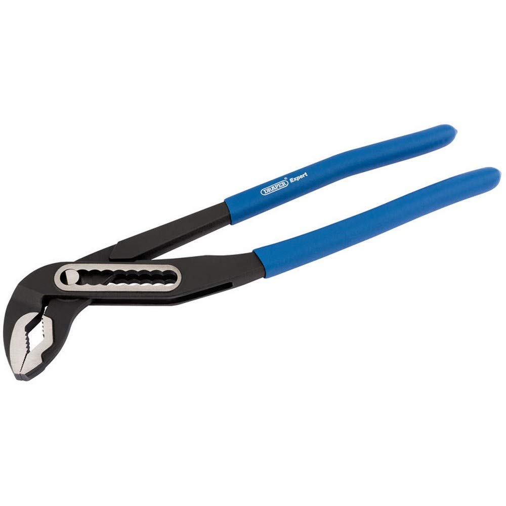 Draper 84446 Heavy Duty Single Dip 300 mm Waterpump Plier, Blue