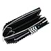 E LV Purse Case for Galaxy S8 - Case Cover PU Leather Flip Folio Wallet Purse Case Cover for Samsung Galaxy S8 - [Zigzag]