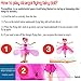 Akargol Flying Fairy Doll - Magic and Best Gift for 6 Year Old Girl Kids Toy - Infrared Induction and Remote Control Toys - Birthday Present for 3-4-5-7-8-9 Ages Children(2 Spare Wings)