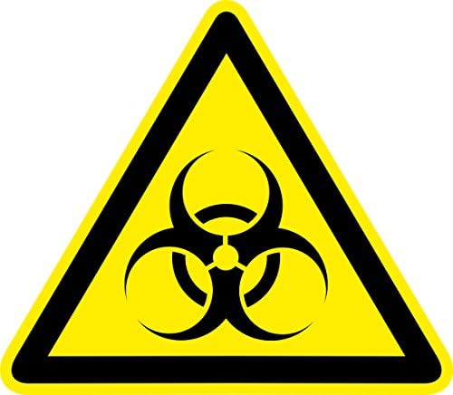 Information Sticker 'Danger. Biological Hazard. '