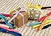 Grosgrain Ribbon for Gift Wrapping and Crafts, 4-Yards Each (3/8 Inches, 20-Pack)