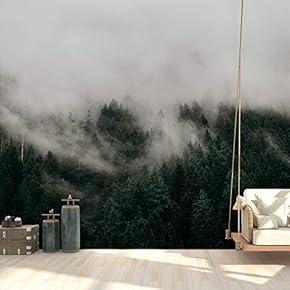 Wall Mural Forest Removable Wallpaper Wall Sticker for Bedroom Living Room - 66x96 inches