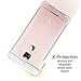 AMZER Pudding TPU X Protection Case Skin for Leeco Le Max 2, Letv Le Max 2 - Retail Packaging - Clear