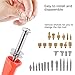 Wood Burning Kit , 38PCS Woodburning Tips for Wood Burning/Carving/Embossing/Soldering + Wood Burning Pen + Soldering Tips + Stencil + Stand + Carrying Case