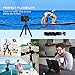 Phone Tripod, Flexible Cell Phone Selfie Stick Tripod Stand Camera Tripod Holder Mount and Universal Clip for Phone, DSLR Sports Camera