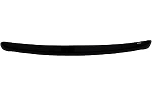 Auto Ventshade [AVS] Bugflector II Hood Shield / Protector | Fits 1992 - 2007 Ford Econoline Vans | High Profile Bug Deflector - 1 pc., Dark Smoke | 25228