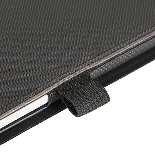 KuRoKo Case for Sony DPT-RP1 Digital Paper,Folio Premium PU Leather Flip case for Sony DPT-RP1/B Digital Paper (Black(B)) - Thumbnail 5