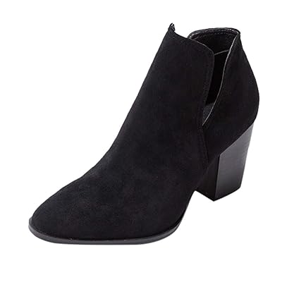 Womens Wide Width Ankle Boots, Block Low Heel Slip Malaysia