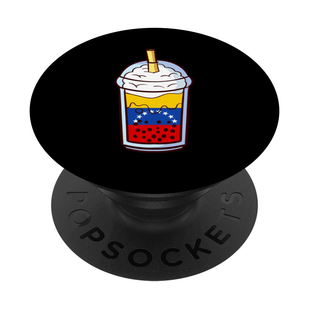 Bubble tea Venezuela Venezuela Venezuelan PopSockets Swappable PopGrip