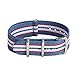 STYLELOVER 4 Pack Nato Watch Bands, Ballistic Nylon Watch Straps - Choices of Colors & Widths 16mm 18mm 20mm 22mm or 24mm
