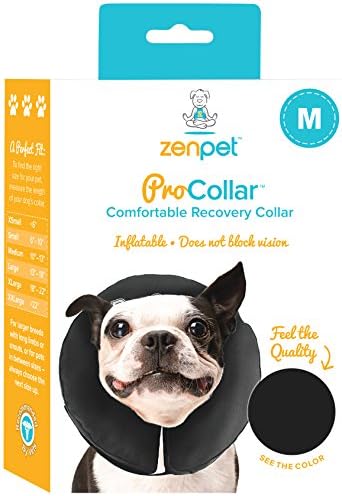 ZenPet Pro Collar, Medium, 9-13-inch, Grey