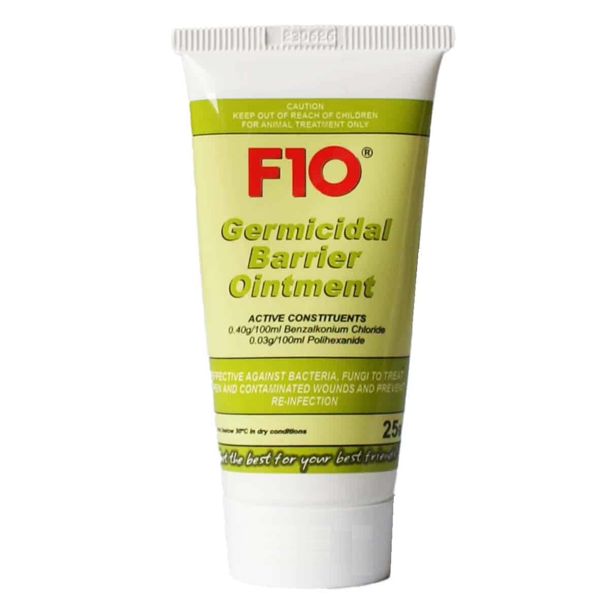 F10 Germicidal Barrier Ointment - 25g tubes