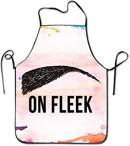 Eyebrow On Fleek Kitchen Aprons Black