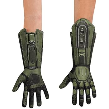 Disguise HALO Master Chief Deluxe Child Gloves, One Size