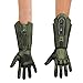 Disguise Men's Master Chief Deluxe Adult Costume Gloves, Green, One Size