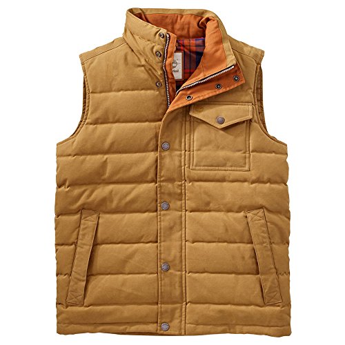 Timberland mt davis waxed down vest - men s medal bronz…