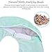 Microwaveable Aromatherapy Healing Neck and Shoulder Wrap - Herbs and Natural Clay Beads with Lavender for Hot/Cold Deep Penetrating Massage for Relax, Stress, Soothing and Stiffness Remedy (Purple)