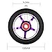 2Pcs 100 mm Pro Stunt Scooter Wheels with Abec 9 Bearings for MGP/Razor/Lucky/Envy/Vokul Pro Scooters Replacement Wheels