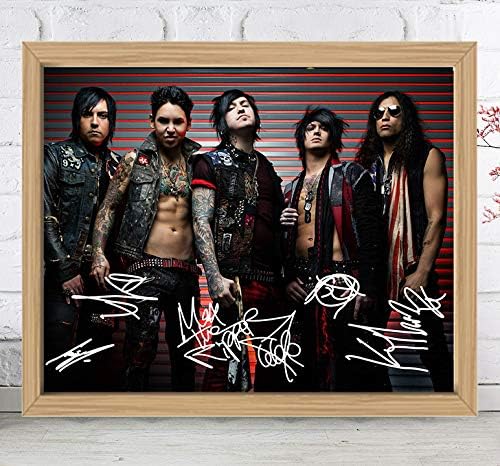 Reprints Escape The Fate- Signed Photo - Band, Rock, This War is Ours - Autograph Professional Wall Art Merchandise Poster Artwork