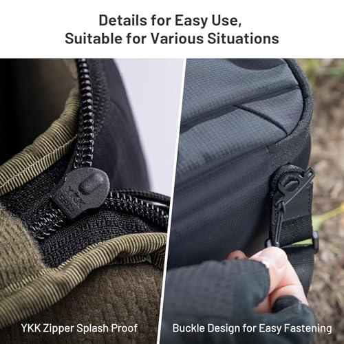 PGYTECH Bag Insert Camera and Lens XS, Padded Case Strap | Padded Protection, Adjustable Lens Dividers, Removable Shoulder Strap, Water Repellent Fabric, Top Access