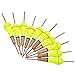Free Fisher 10 Pcs Fishing Bobber Cork Float Balsa Wood 3.7