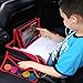 Kids Travel Tray - Sturdy Dry Erase Top with Detachable Tablet ipad Holder - Child Play and Snack Lap Tray Table - Toddler Activities for Car Seat, Stroller, and Plane by Practico Kids