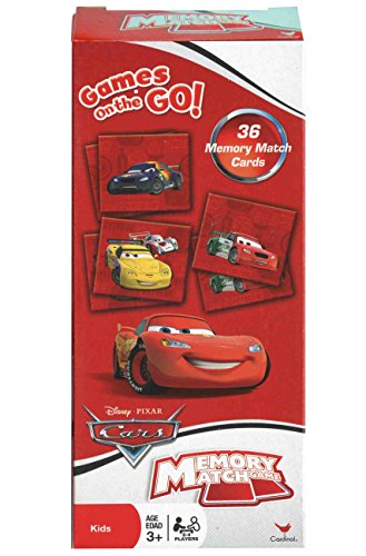 Disney Cars Memory Match Game