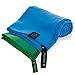 YuccaTowl Microfiber Towel, Premium Towels set of 2 (XL, M) for Travel, Gym, Camping, Beach or Bath. Best gift for travelers, women or men.