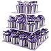 3 Tier Cupcake Stand, Tiered Acrylic Cupcake Stand for Birthday Parties, Cupcake Tier Stand Tower for Display Cakes and Cupcake s on Wedding,Parties,Christmas 36 24