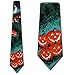 Three Rooker Pumpkin Patch Neck Ties Halloween Mens Neckties