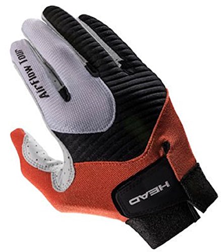 image for HEAD Leather Racquetball Glove - Airflow Tour Breathable Glove for Rig