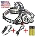 Boruit 10000Lm LED Headlamp Head Light Torch