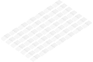 RC Hinges 0.9 Inch x 0.5 Inch Adjustable Model Airplane Remote Control Aircraft Wings Parts Square Plastic Loose-Leaf 50 Pcs